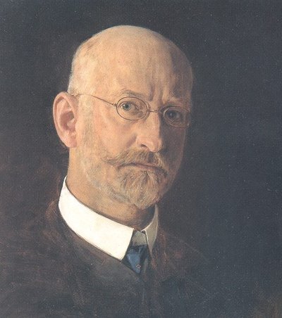 Self-Portrait by Ernst Platz by Ernst Platz